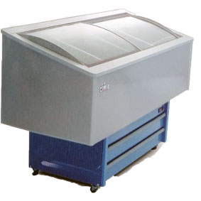 فریزرهای خوابیده طرح ونوس درب کشابی شیب دار