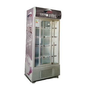 ایستاده نسترن ویترینی دو درب کشویی درب اتومات