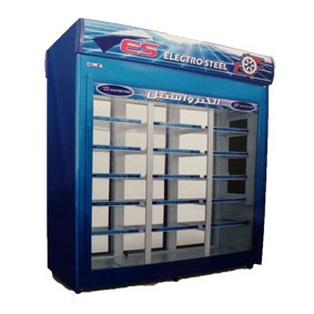 یخچال ایستاده ویترینی مدل رز ( سه درب ) دو طرفه