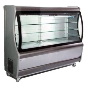 یخچال ایستاده شیشه خم پرنیا